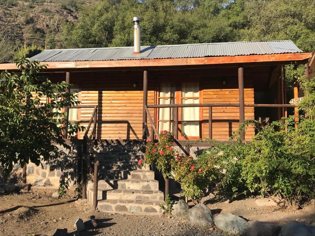 فيلا San José de Maipoفي Cabanas Parque Almendro المظهر الخارجي الصورة