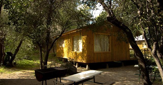 فيلا San José de Maipoفي Cabanas Parque Almendro المظهر الخارجي الصورة